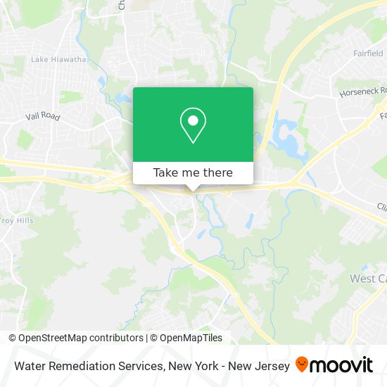 Water Remediation Services map