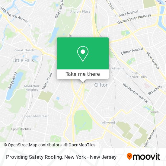 Providing Safety Roofing map