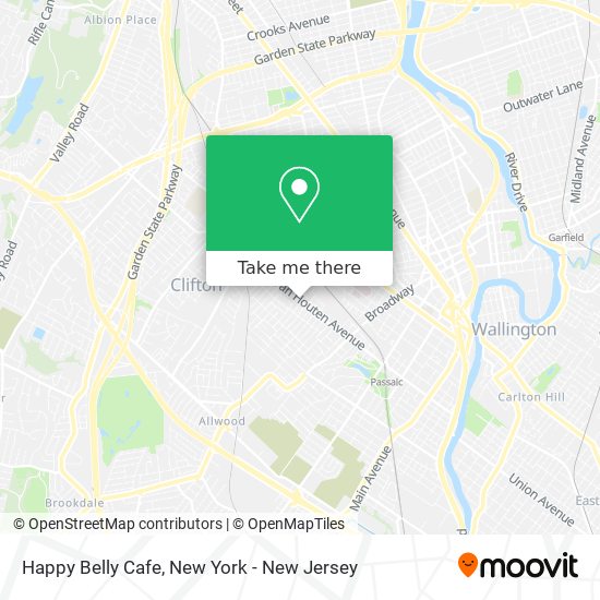 Mapa de Happy Belly Cafe