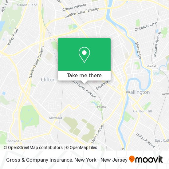 Gross & Company Insurance map
