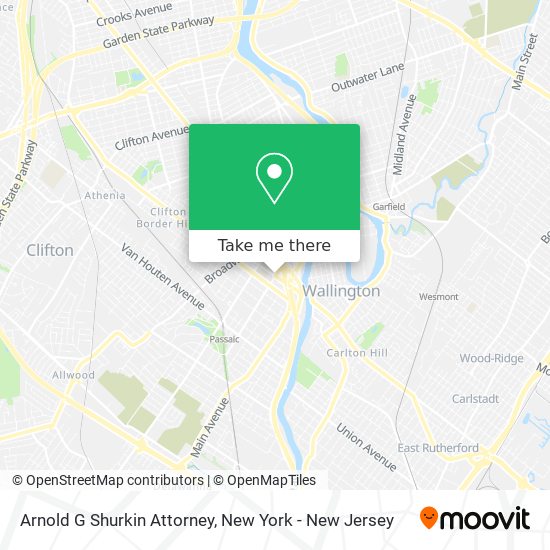 Mapa de Arnold G Shurkin Attorney