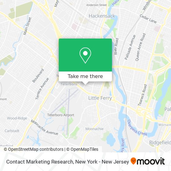 Mapa de Contact Marketing Research