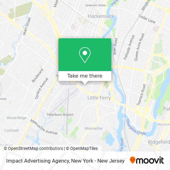 Mapa de Impact Advertising Agency