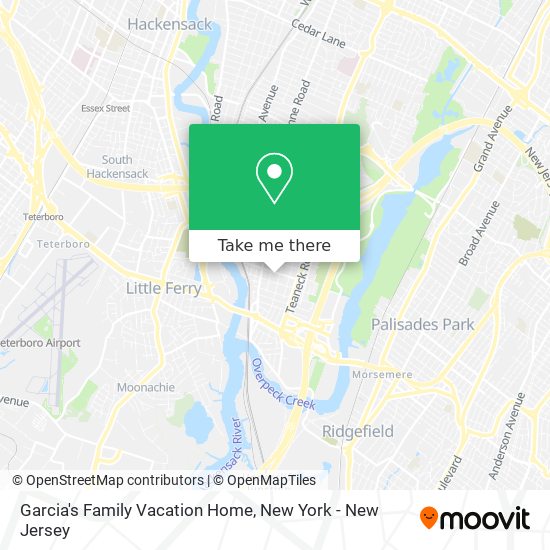 Mapa de Garcia's Family Vacation Home