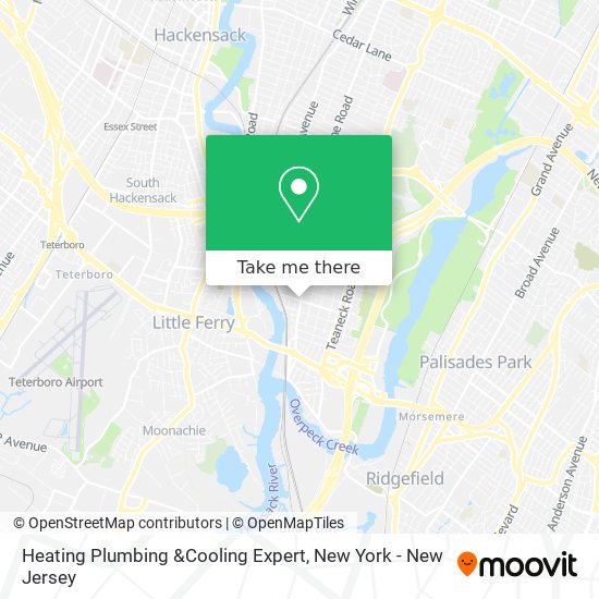 Mapa de Heating Plumbing &Cooling Expert