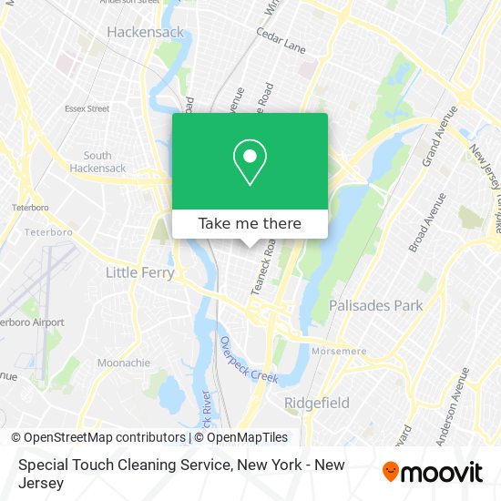 Special Touch Cleaning Service map