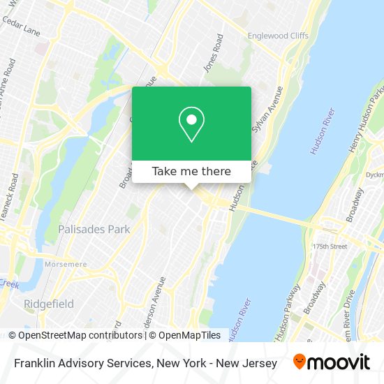 Mapa de Franklin Advisory Services