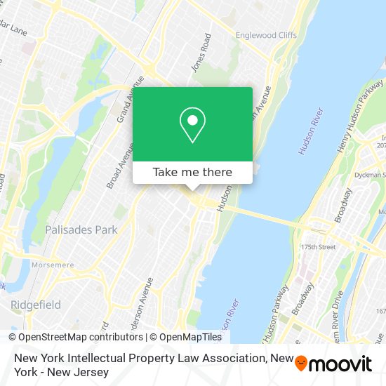 New York Intellectual Property Law Association map
