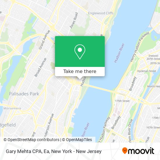 Mapa de Gary Mehta CPA, Ea