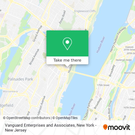 Vanguard Enterprises and Associates map