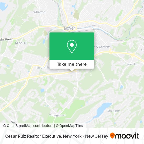 Cesar Ruiz Realtor Executive map