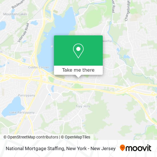 Mapa de National Mortgage Staffing