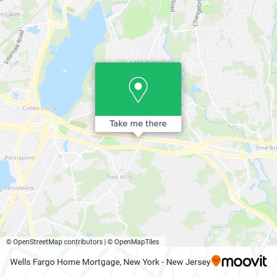 Wells Fargo Home Mortgage map