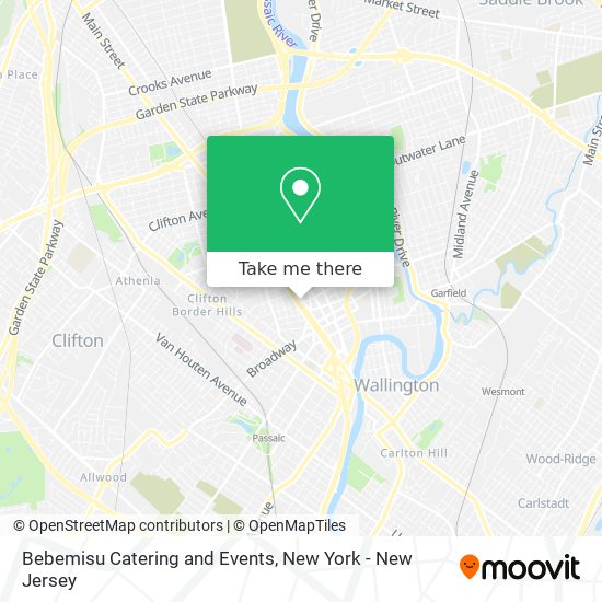 Bebemisu Catering and Events map