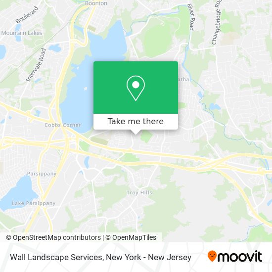 Wall Landscape Services map