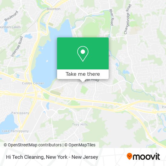 Hi Tech Cleaning map