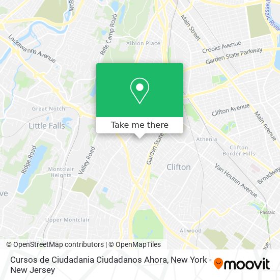 Cursos de Ciudadania Ciudadanos Ahora map