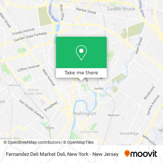 Fernandez Deli Market Deli map