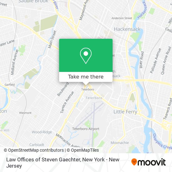 Law Offices of Steven Gaechter map