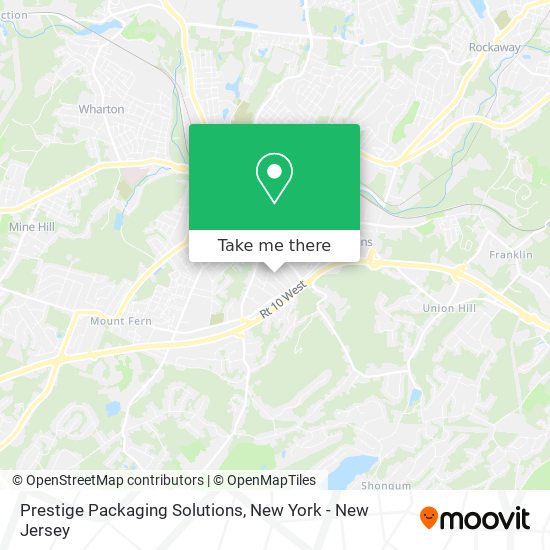 Prestige Packaging Solutions map