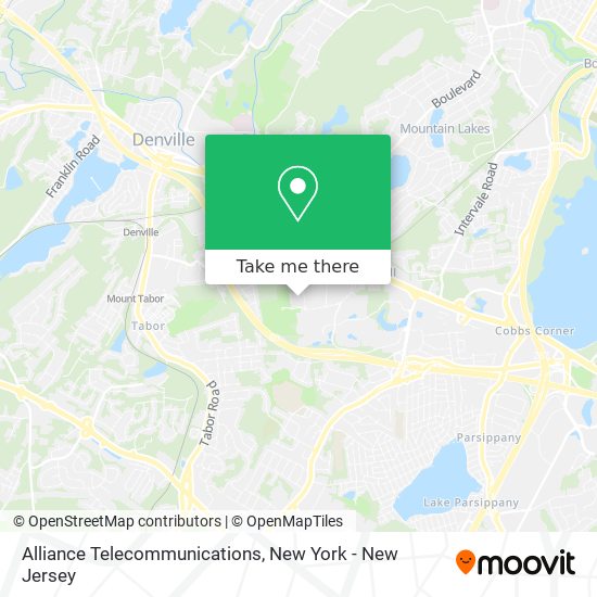 Alliance Telecommunications map