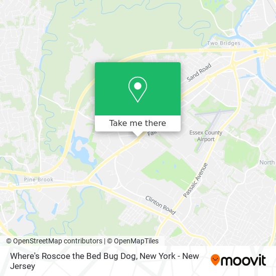 Mapa de Where's Roscoe the Bed Bug Dog