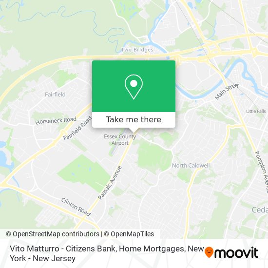 Mapa de Vito Matturro - Citizens Bank, Home Mortgages