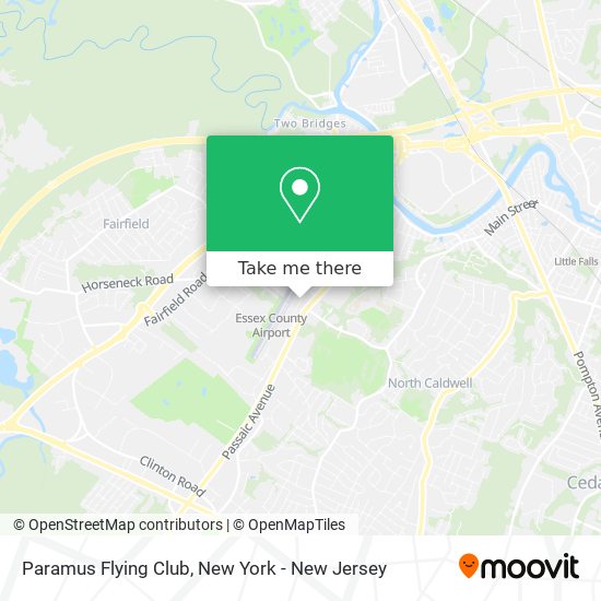 Mapa de Paramus Flying Club