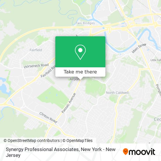 Synergy Professional Associates map