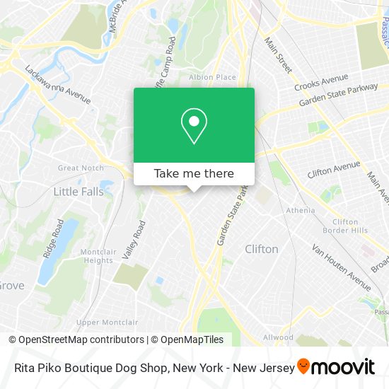 Rita Piko Boutique Dog Shop map