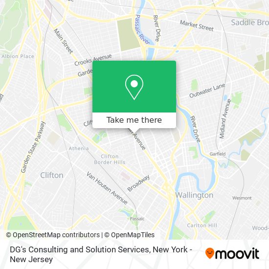 Mapa de DG's Consulting and Solution Services