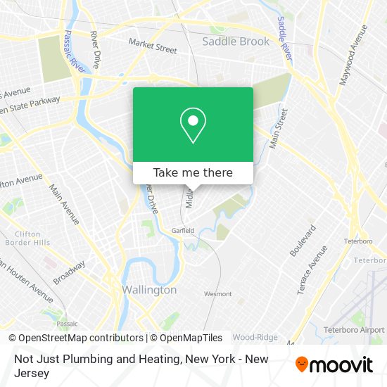 Mapa de Not Just Plumbing and Heating