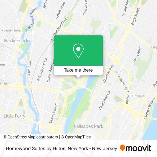 Homewood Suites by Hilton map