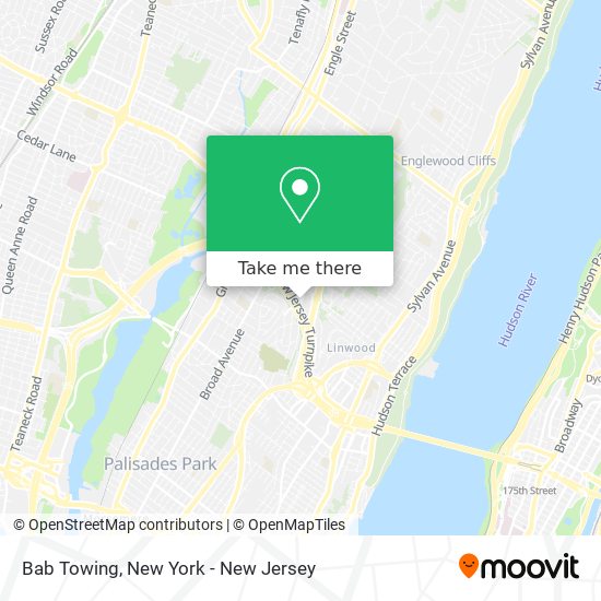 Bab Towing map