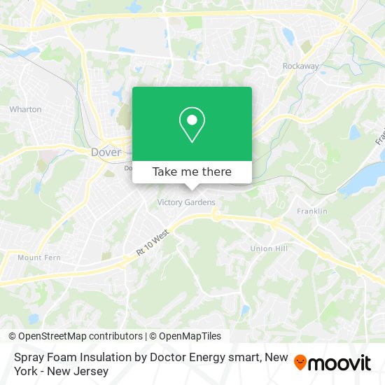 Spray Foam Insulation by Doctor Energy smart map