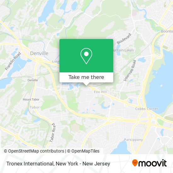 Tronex International map