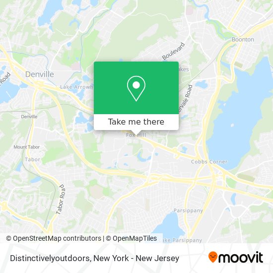 Distinctivelyoutdoors map