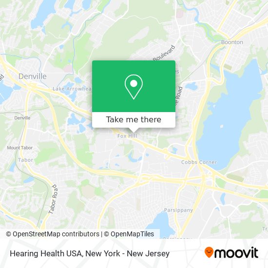 Hearing Health USA map