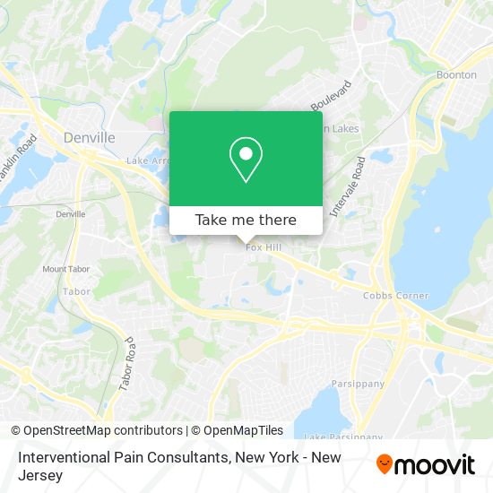 Interventional Pain Consultants map