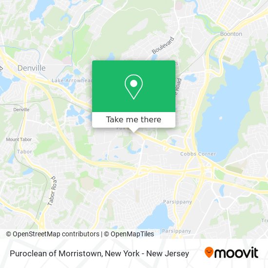 Mapa de Puroclean of Morristown