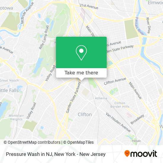 Mapa de Pressure Wash in NJ