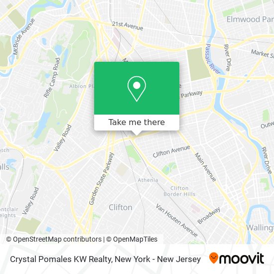 Crystal Pomales KW Realty map
