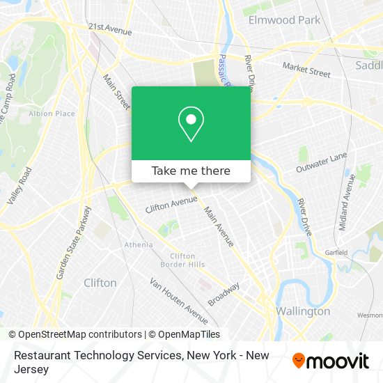 Restaurant Technology Services map