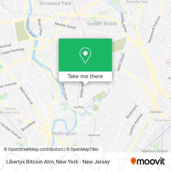 Libertyx Bitcoin Atm map