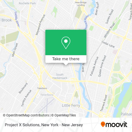 Project X Solutions map