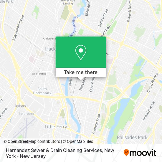 Hernandez Sewer & Drain Cleaning Services map