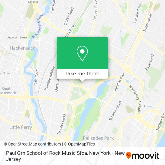 Paul Grn School of Rock Music Sfca map