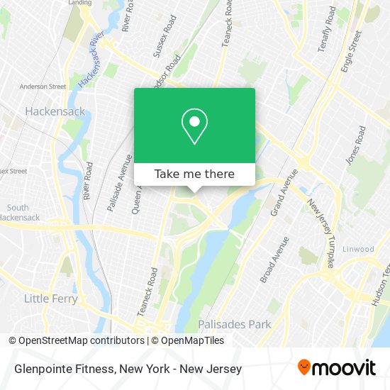 Glenpointe Fitness map