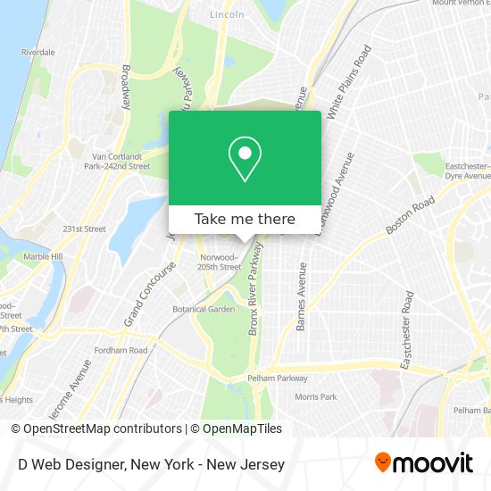 D Web Designer map