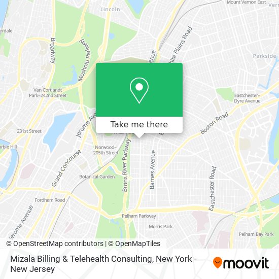 Mizala Billing & Telehealth Consulting map